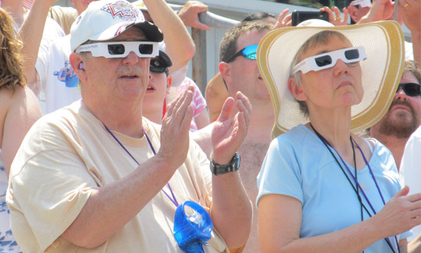 White Glasses Pre-Race
