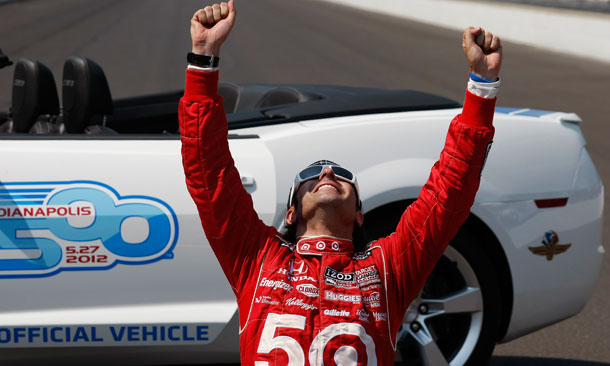 Dario Victorious At Indy