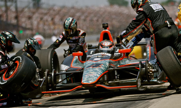 Pit Stop Anatomy - JR Hildebrand