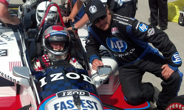 Kid Rock with Mario Andretti