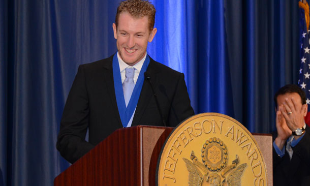 Charlie Kimball Receives Award In DC