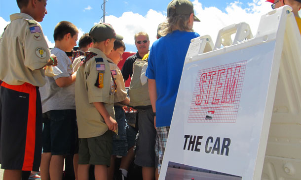 STEM Participants At Iowa