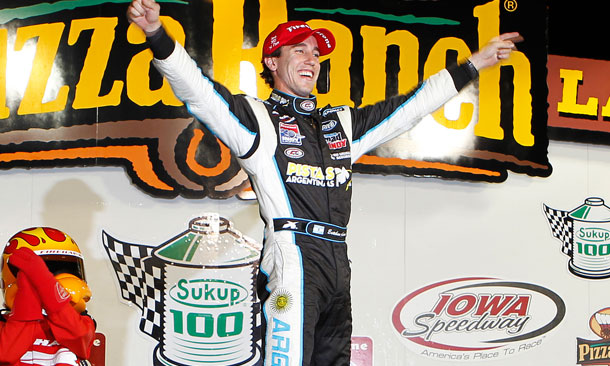 Esteban Guerrieri Wins Sukup 100 at Iowa