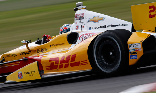 Ryan Hunter-Reay On Track