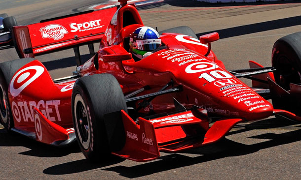Dario Franchitti On Track