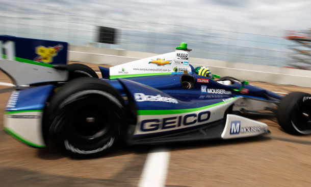 Tony Kanaan At Edmonton
