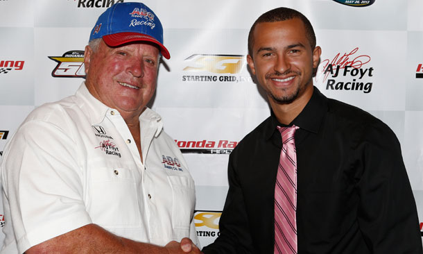AJ Foyt and Chase Austin