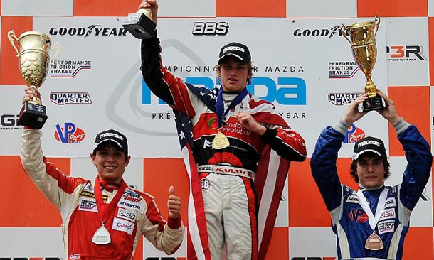 Sage Karam wins Race 2 at Trois Rivieres