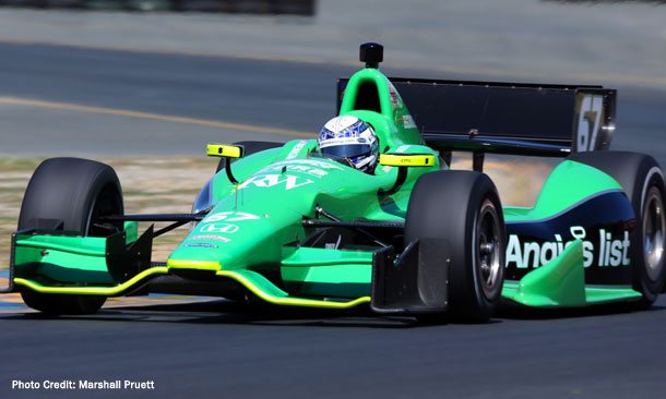 Josef Newgarden at Sonoma