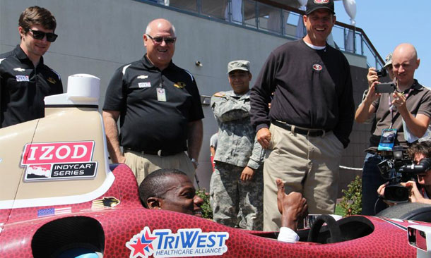 49ers Visit Sonoma Raceway