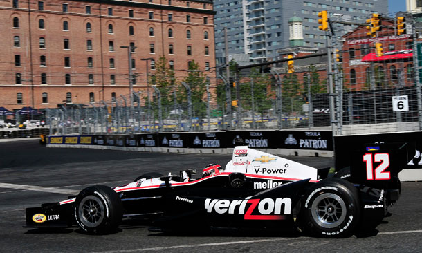 Will Power fastest in Practice 2 at Baltimore