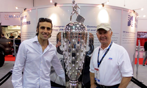 Dario and Parnelli visit SEMA at Las Vegas