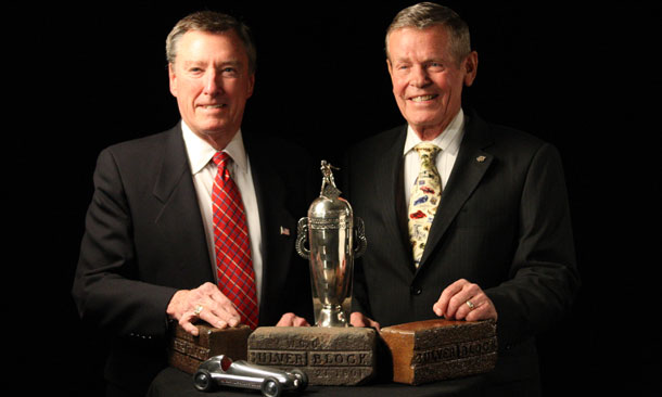 Johnny Rutherford and Bobby Unser
