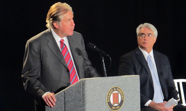 Jeff Belskus (left) and Mark Miles