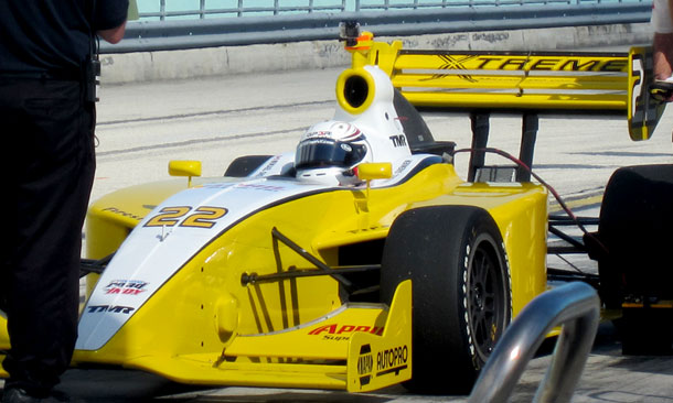 Grenier runs at Homestead Open Test
