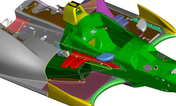 DW12 Side Impact Structure for 2013