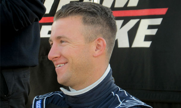 AJ Allmendinger testing at Sebring