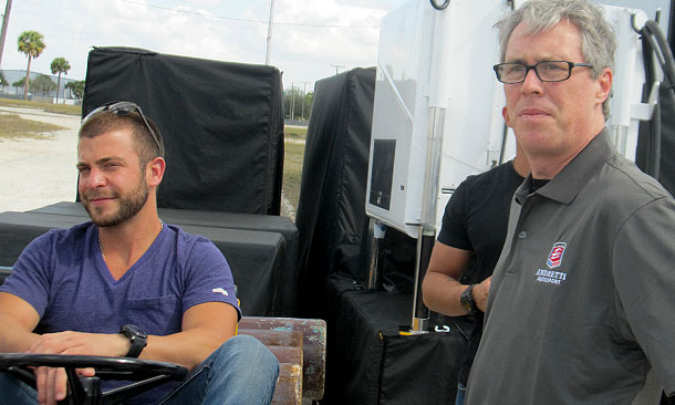 Viso has first test with Andretti