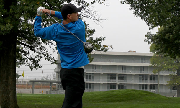 Graham Rahal in Honda Classic golf event