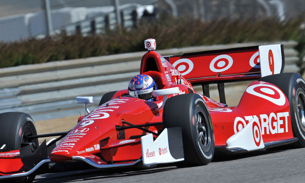Scott Dixon at Barber Open Test