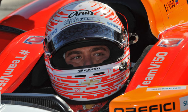 EJ Viso at Barber Open Test