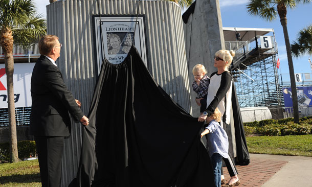 Dan Wheldon Way Dedication in St. Petersburg