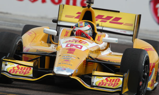 Hunter-Reay tops final practice at St. Pete
