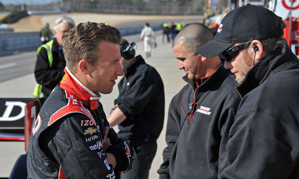 AJ Allemendinger at Barber Open Test