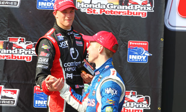 FIL St. Pete Podium - Karam & Hawksworth