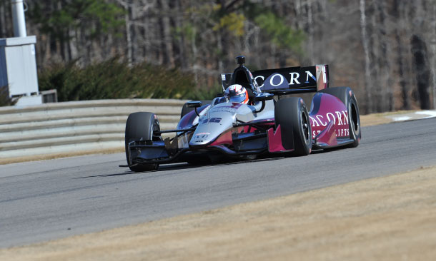 James Jakes at Barber Motorsports Park
