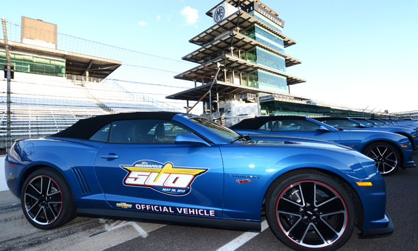 2013 Camaro Pace Car Unveiling at IMS
