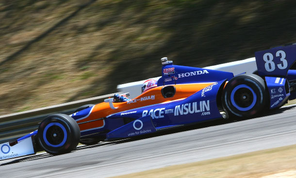 Racing With Insulin - Blue Rims