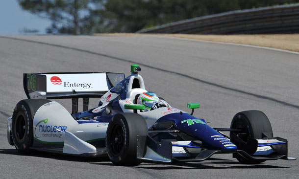 Simona de Silvestro at Barber Motorsports Park