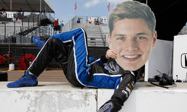 Josef Newgarden - St. Pete big head