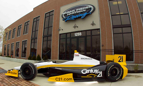 New shop is taking shape in the midst of race week