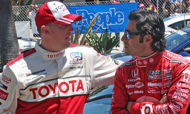 Dakota Meyer and Dario Franchitti