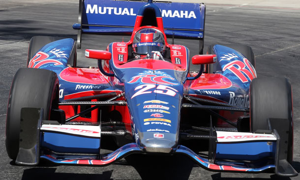 Marco Andretti at Long Beach