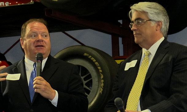 Mark Miles and Chip Ganassi