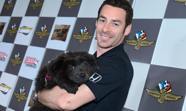 Simon Pagenaud with Hufflepuff