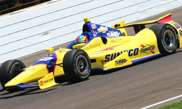 Townsend Bell on track at IMS