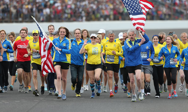 Boston Marathon Group at IMS