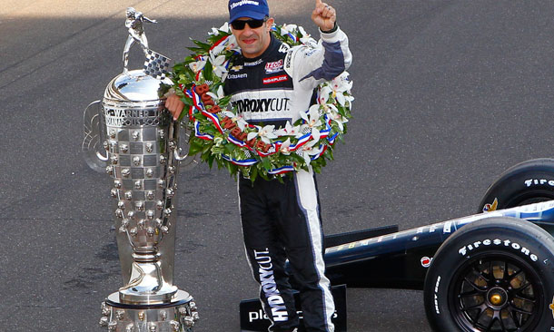 TK with Borg-Warner Trophy