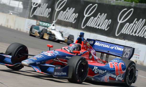 Marco Andretti in Detroit