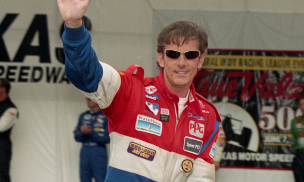 Arie Luyendyk at Texas Motor Speedway