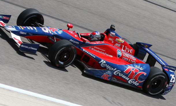 Marco Andretti at Texas Motor Speedway