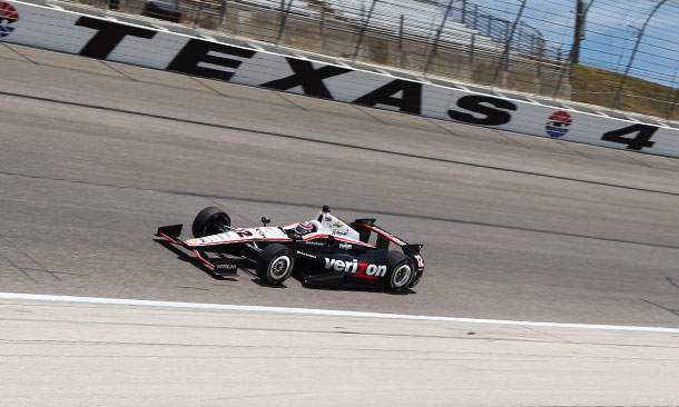 24 degrees of banking at Texas Motor Speedway