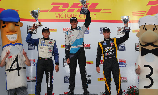 Matthew Brabham wins at Milwaukee