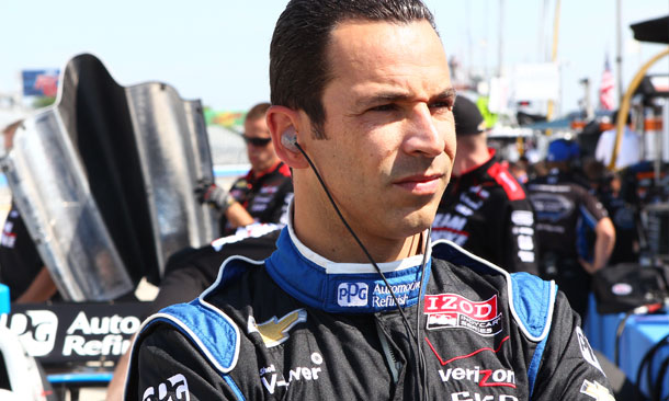 Helio Castroneves at Milwaukee Mile