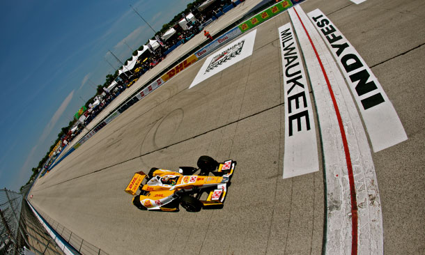 Start-Finish Line at Milwaukee