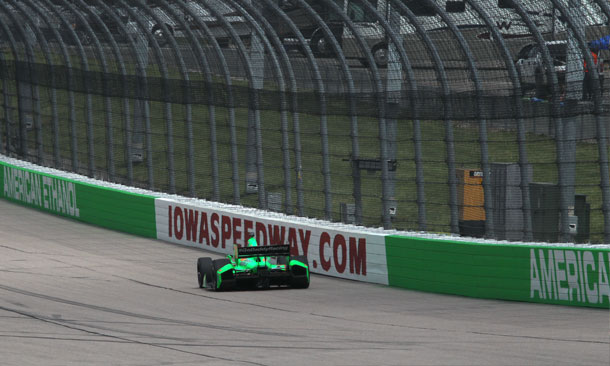 Hinch on the Iowa Backstretch